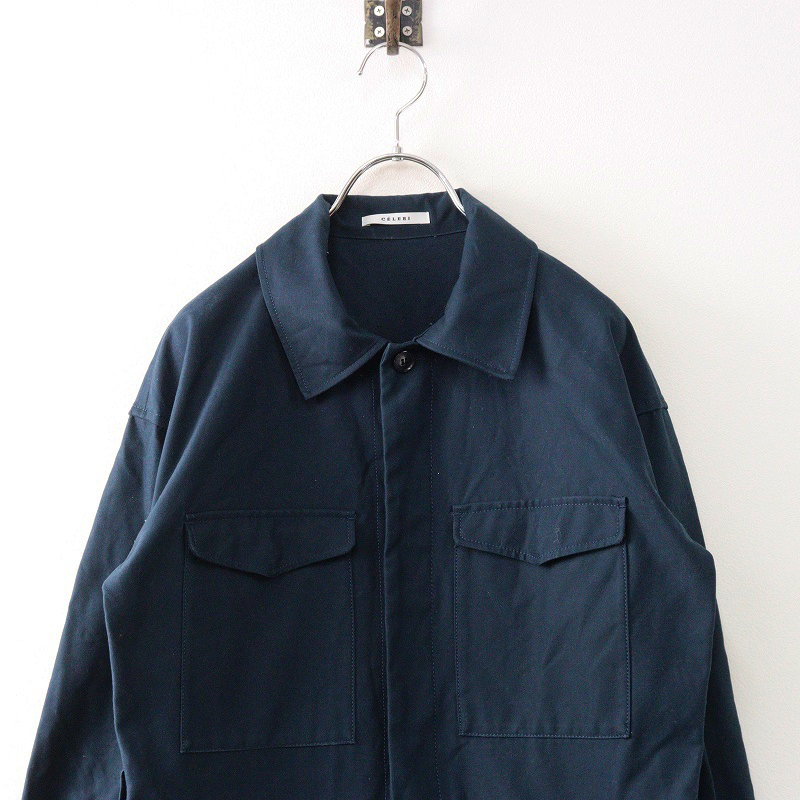 ドゥーズィエムクラス Deuxieme Classe CELERI COMBINAISON DRESS オールインワン＼ネイビー コットン コンビネゾン【2400014705133】_画像3