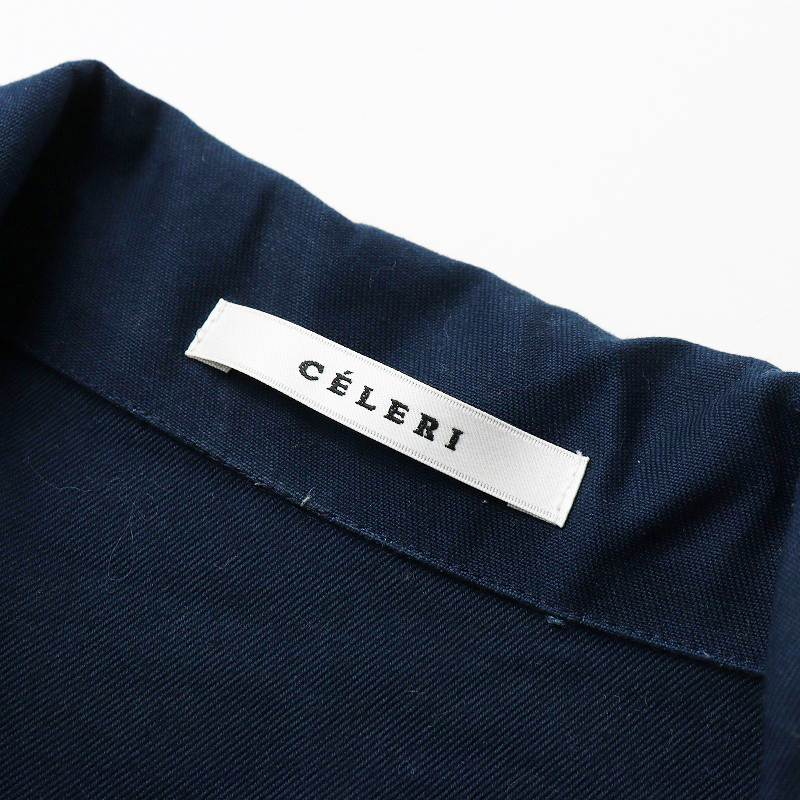 ドゥーズィエムクラス Deuxieme Classe CELERI COMBINAISON DRESS オールインワン＼ネイビー コットン コンビネゾン【2400014705133】_画像8