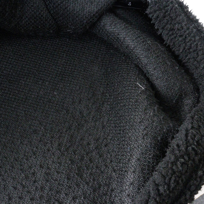 ケープハイツ Cape HEIGHTS ASSABET FZ HOODY OS＼ブラック フリース ボア ジャケット フーディー ブルゾン【2400014709957】_画像8