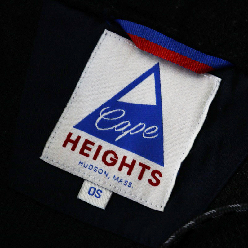 ケープハイツ Cape HEIGHTS ASSABET FZ HOODY OS＼ブラック フリース ボア ジャケット フーディー ブルゾン【2400014709957】_画像9