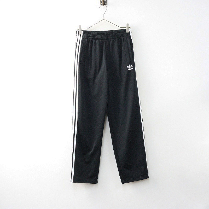 アディダス adidas サイドライン スリムトラックパンツ /ブラック ボトムス ロング ジャージ【2400014538397】_画像1
