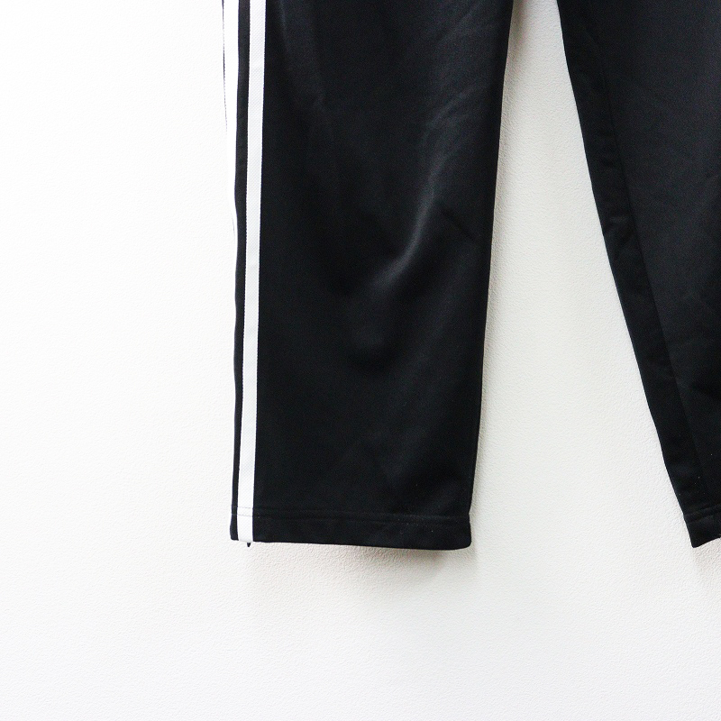 アディダス adidas サイドライン スリムトラックパンツ /ブラック ボトムス ロング ジャージ【2400014538397】_画像4