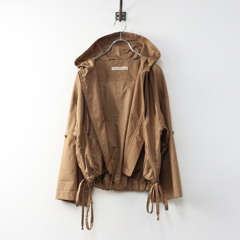 イエナ×ティヤマイパリ t.yamai paris pour IENA ナイロン ジップアップフードジャケット 0 ブラウン┃アウター【2400014717570】_画像3