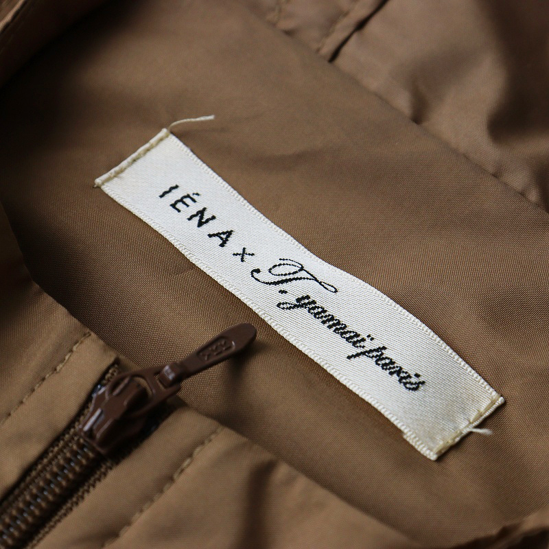 イエナ×ティヤマイパリ t.yamai paris pour IENA ナイロン ジップアップフードジャケット 0 ブラウン┃アウター【2400014717570】_画像7