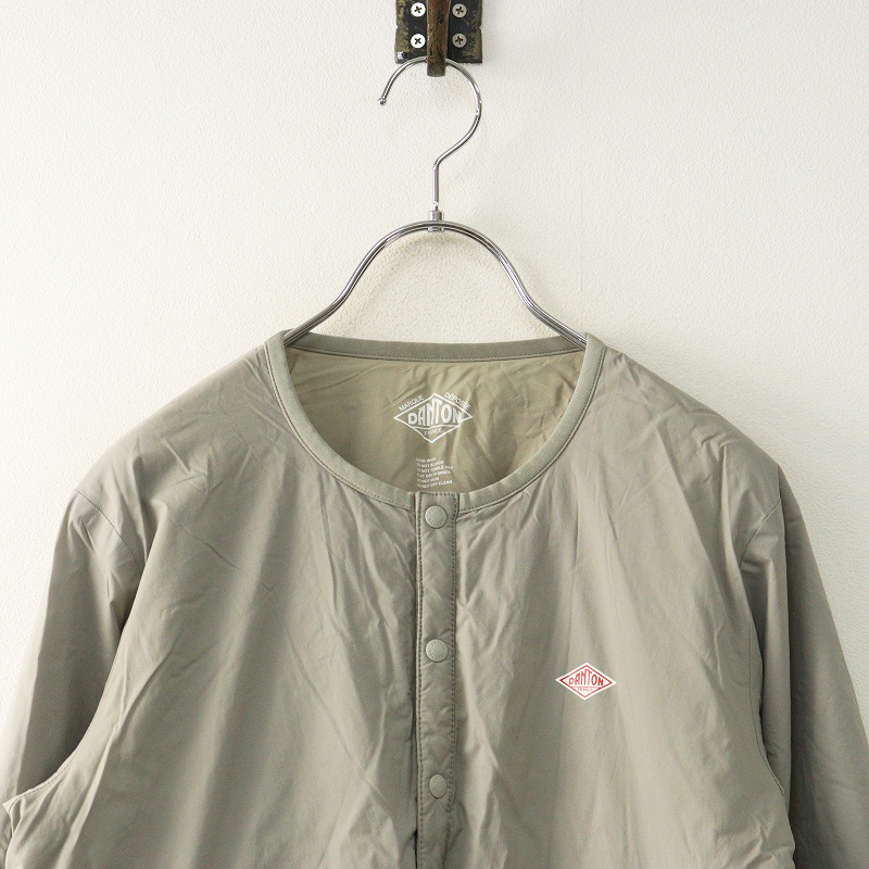 ダントン DANTON JD-8878 SBT インサレーションジャケット 36＼グレー 中綿 プリマロフト ブルゾン アウター【2400014695700】_画像3