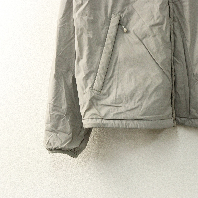 ダントン DANTON JD-8878 SBT インサレーションジャケット 36＼グレー 中綿 プリマロフト ブルゾン アウター【2400014695700】_画像7