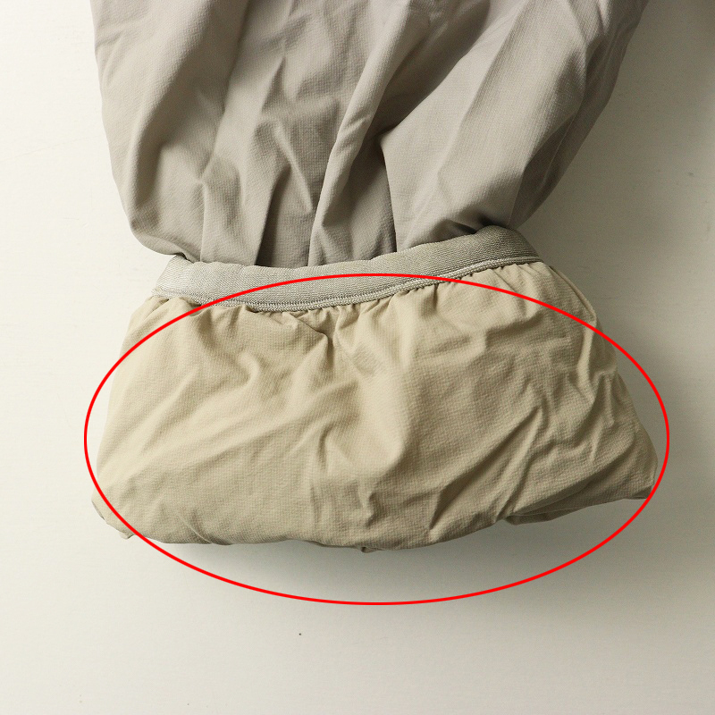 ダントン DANTON JD-8878 SBT インサレーションジャケット 36＼グレー 中綿 プリマロフト ブルゾン アウター【2400014695700】_画像8