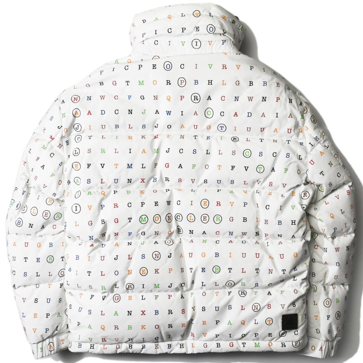 45,3万【MONCLER モンクレール 最高峰グルノーブル 新品国内正規品】超希少なイタリア製◇リッチに際立つ冬の白◇頂点のハイスペックダウン_画像2