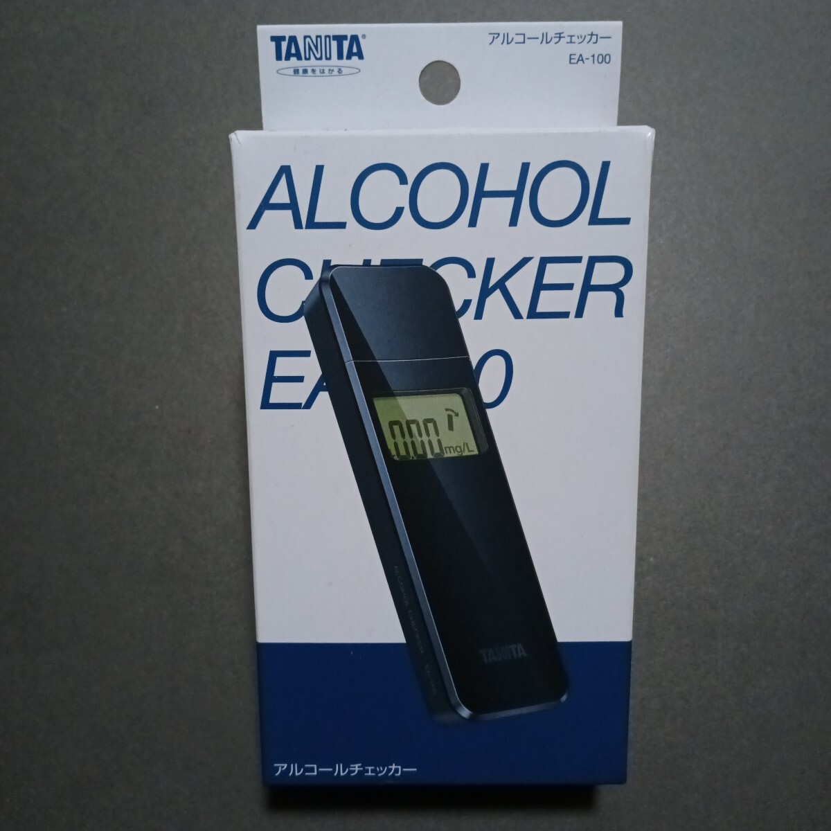tanita алкоголь контрольно-измерительный прибор EA-100 NV темно-синий TANITA алкоголь детектор . sake обнаружение 