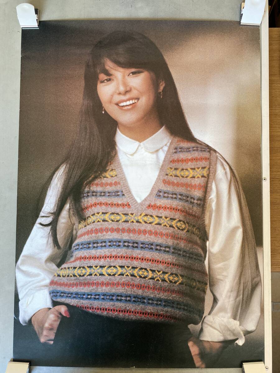 PP63 Iwasaki Hiromi постер B2 размер певец звезда женщина super Showa Retro пятна * выгорание *yore есть 