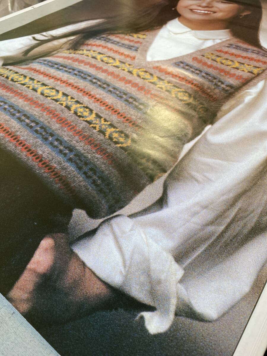 PP63 Iwasaki Hiromi постер B2 размер певец звезда женщина super Showa Retro пятна * выгорание *yore есть 