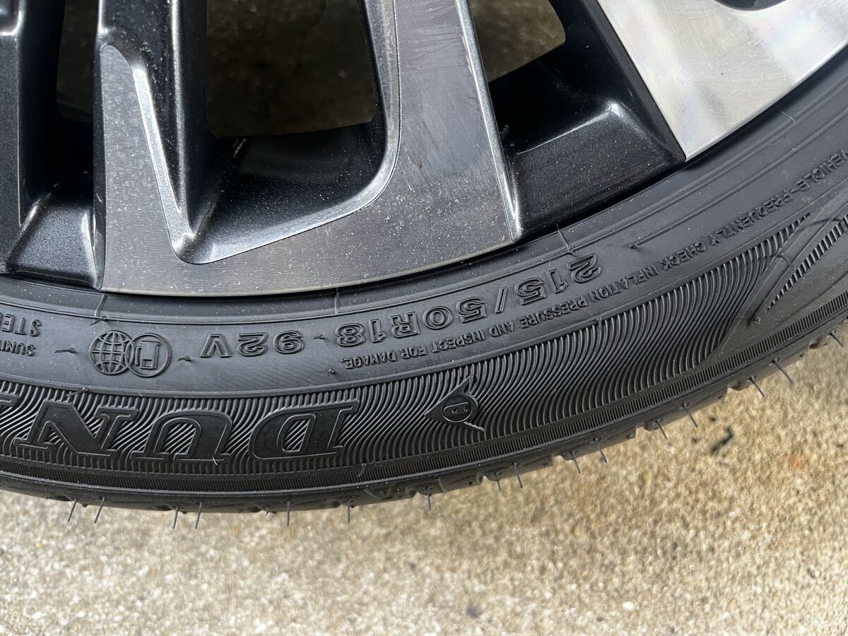 2024年式　ヤリスクロス　新車取り外し　純正タイヤ＆ホイール　１８インチ　アルミホイール_画像4