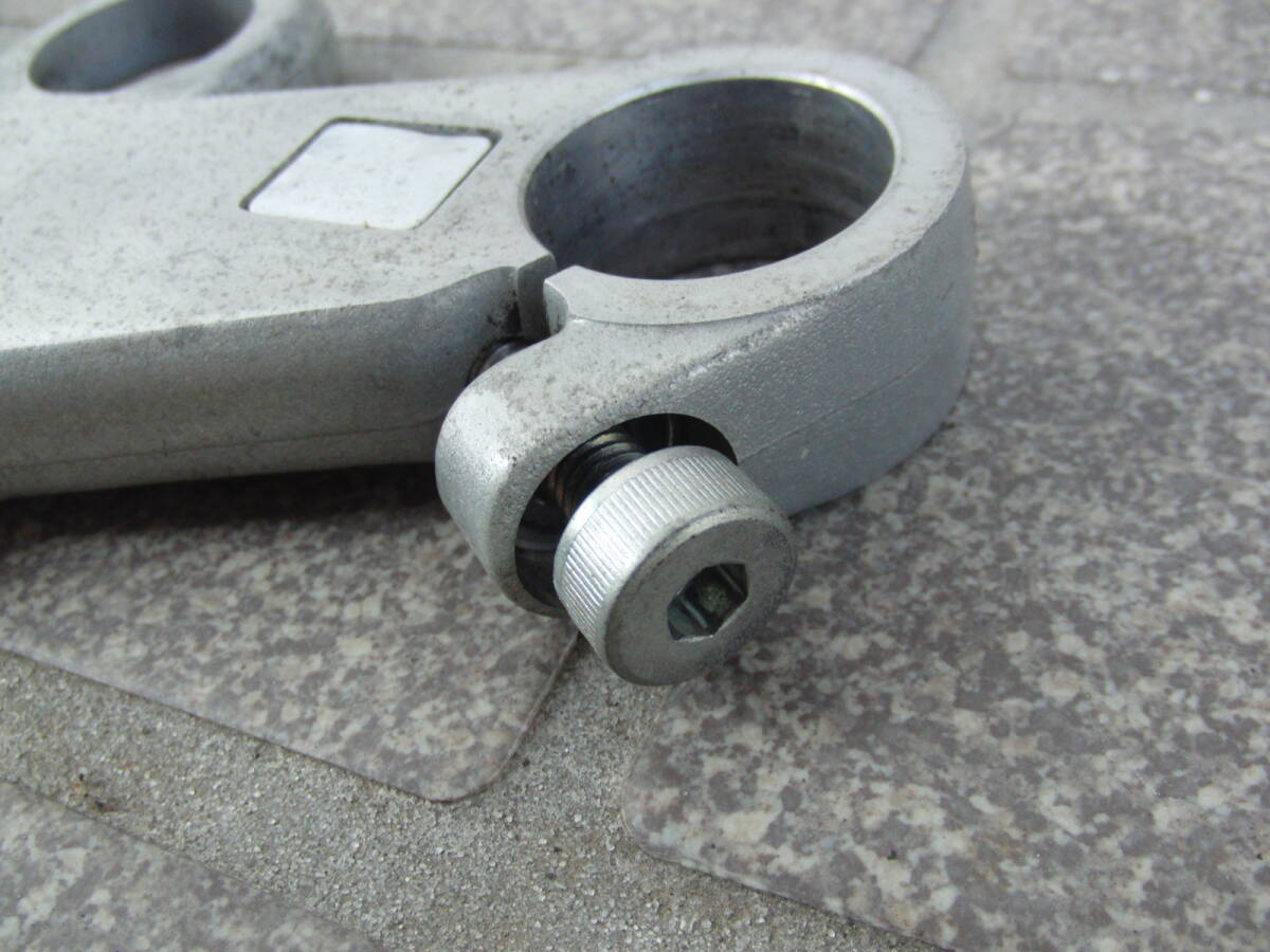 ★NSR50/80 前期→後期純正 アルミ製トップブリッジ交換 3点キット!_画像6