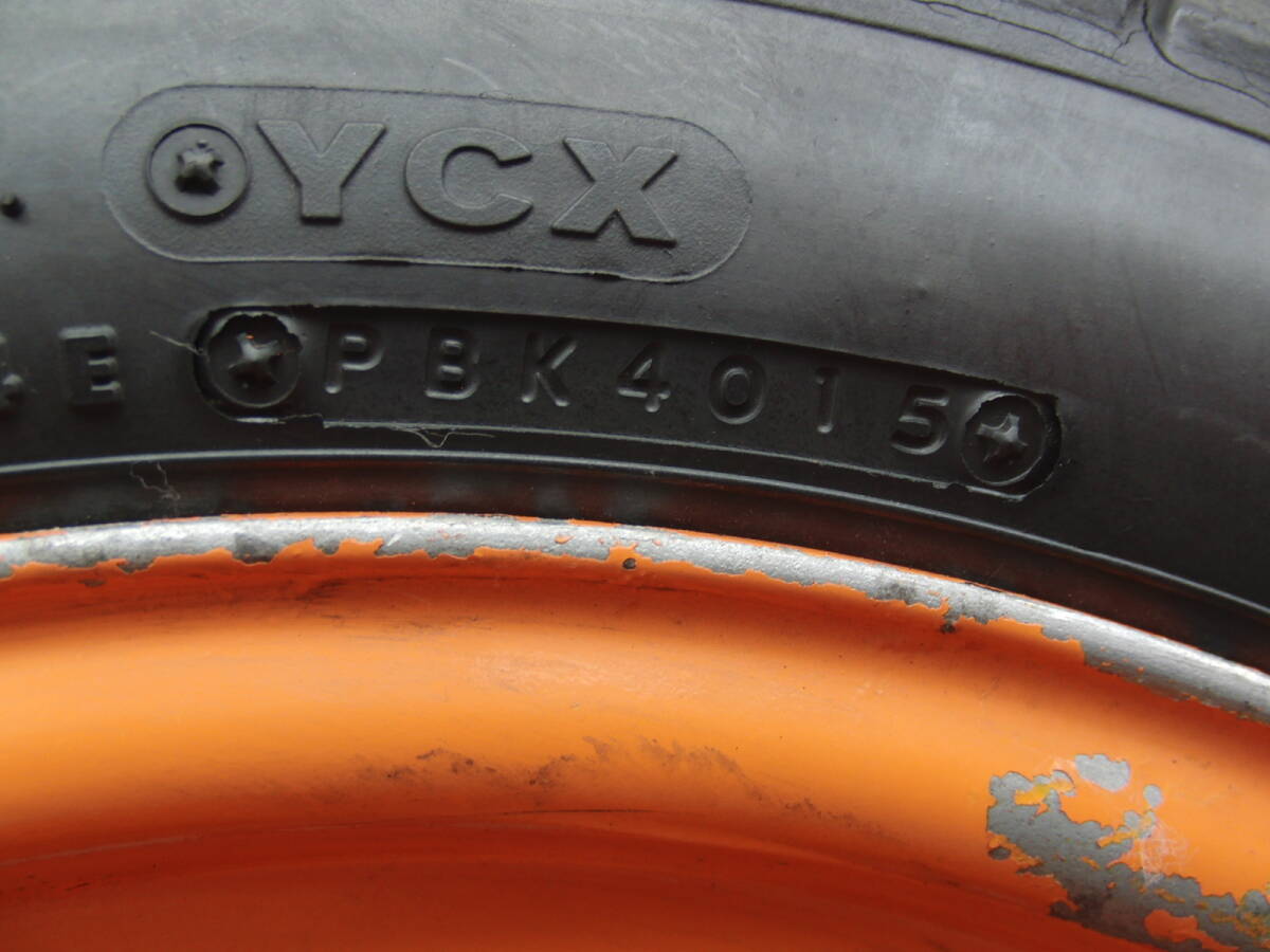 ★NSR50/80 後期 純正6本 レプソルフロントホィール + ブレーキディスク＋バトラックス タイヤ付 ！_画像10