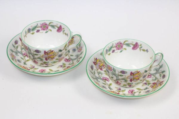 【中古】ウエッジウッド MINTON ローゼンタール ジバンシー ノリタケ カップ＆ソーサー 9客セット #19633_画像2