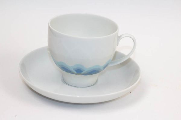 【中古】ウエッジウッド MINTON ローゼンタール ジバンシー ノリタケ カップ＆ソーサー 9客セット #19633_画像5