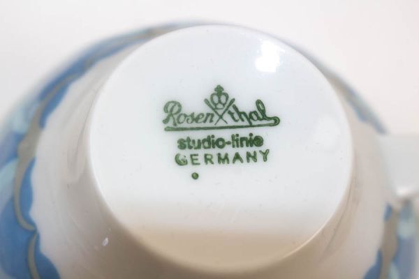 【中古】ウエッジウッド MINTON ローゼンタール ジバンシー ノリタケ カップ＆ソーサー 9客セット #19633_画像7