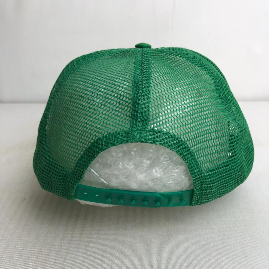 【USA製】US古着　キャップ　メッシュキャップ　トラッカーキャップ　Great　ビンテージキャップ　企業物　企業ロゴ　グリーン　緑_画像5