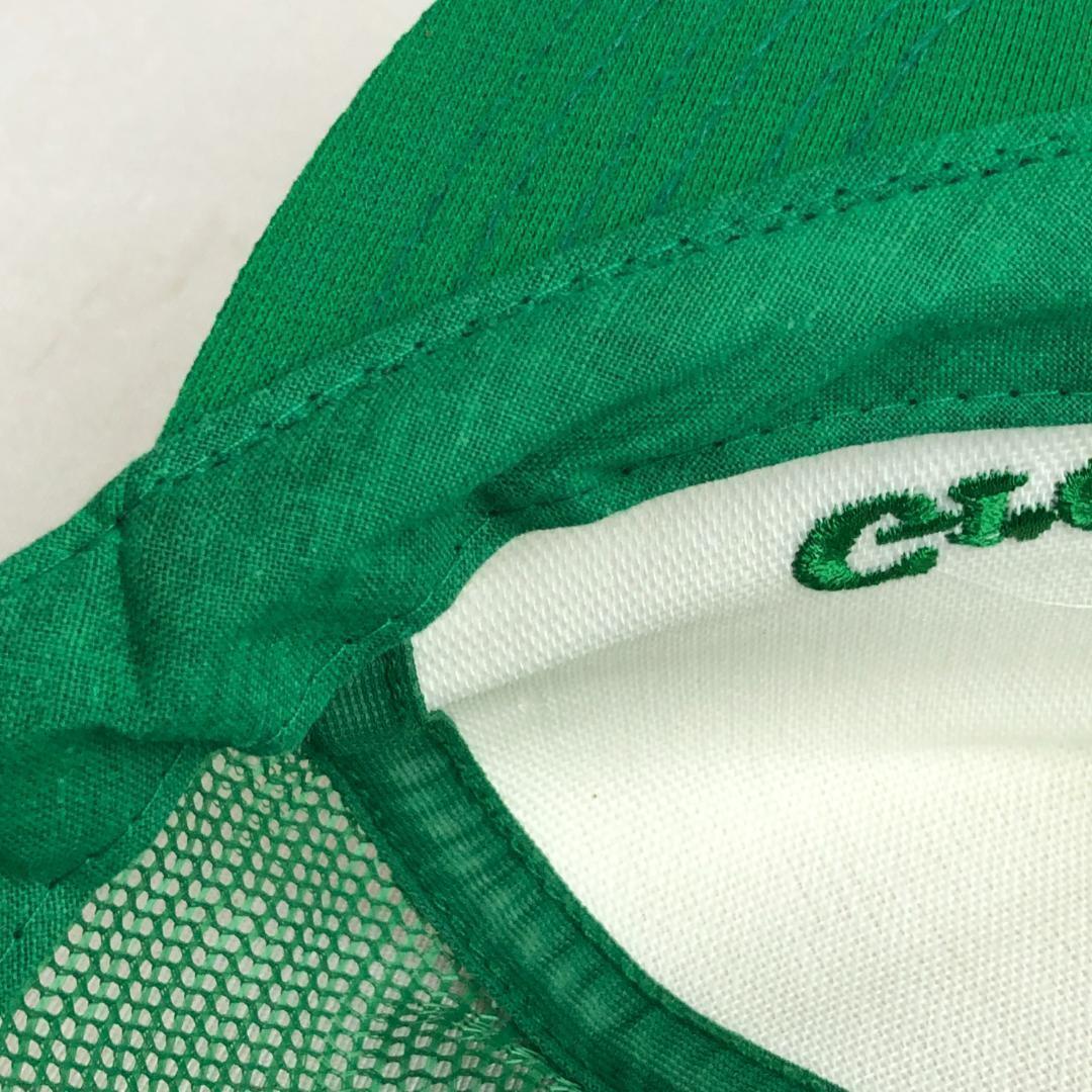 【USA製】US古着　キャップ　メッシュキャップ　トラッカーキャップ　Great　ビンテージキャップ　企業物　企業ロゴ　グリーン　緑_画像9