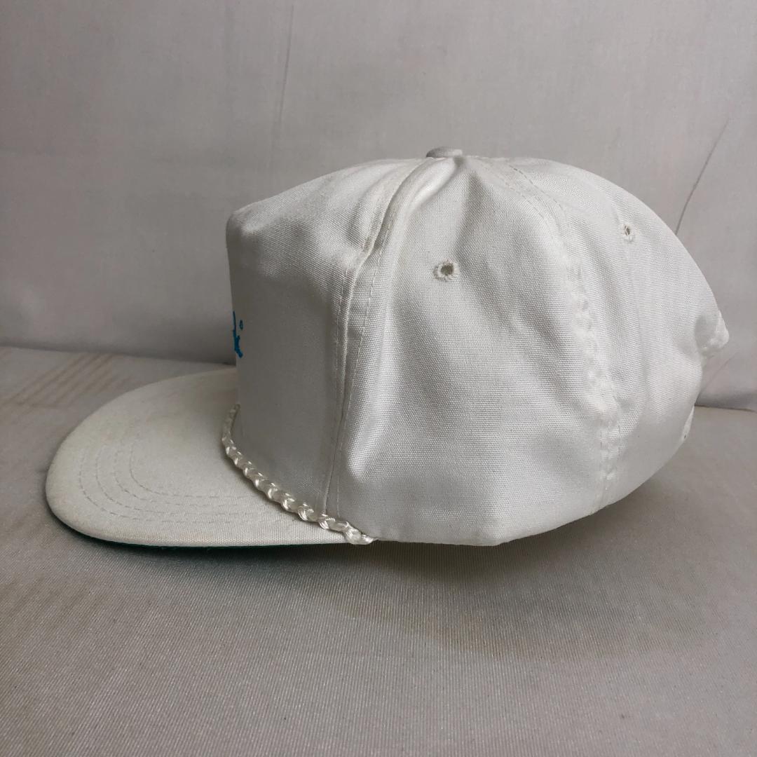 【US古着】キャップ　トラッカーキャップ　刺ロゴ　Swagelok　ホワイト 白　ビンテージキャップ　企業ロゴ　企業物_画像3