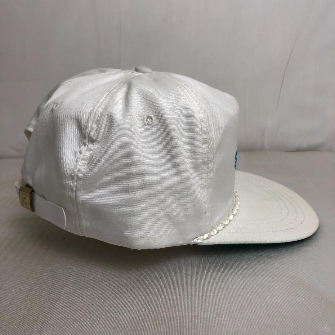 【US古着】キャップ　トラッカーキャップ　刺ロゴ　Swagelok　ホワイト 白　ビンテージキャップ　企業ロゴ　企業物_画像4