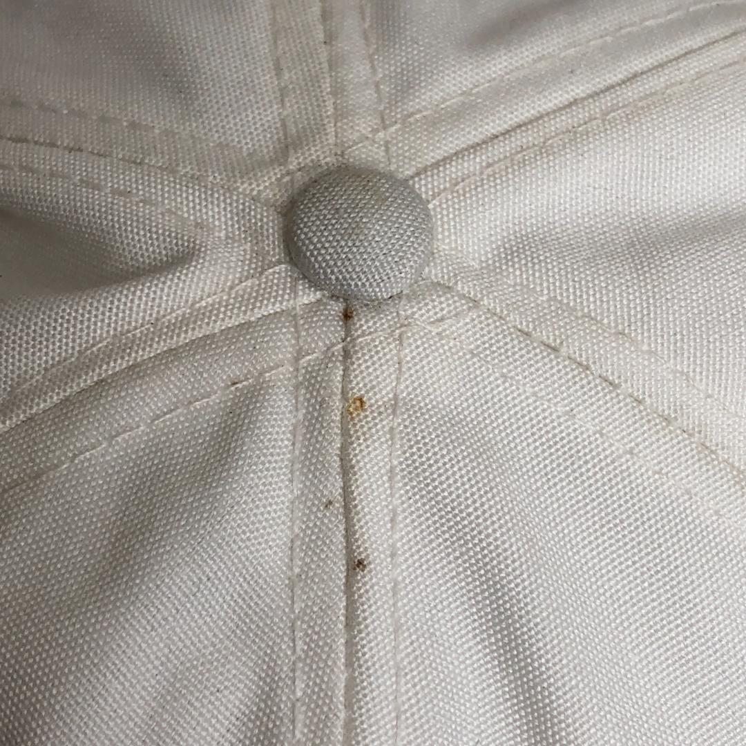 【US古着】キャップ　トラッカーキャップ　刺ロゴ　Swagelok　ホワイト 白　ビンテージキャップ　企業ロゴ　企業物_画像7