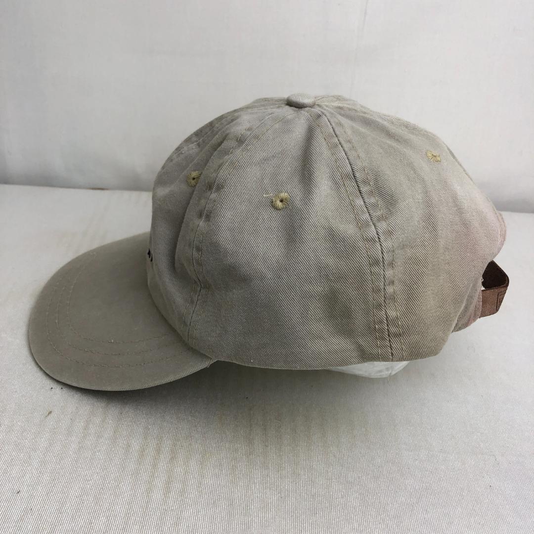 【US古着】キャップ　6パネルキャップ　刺ロゴ　OL　OLD LUTHERAN ビンテージキャップ　グレー　灰色　エンブレム_画像3