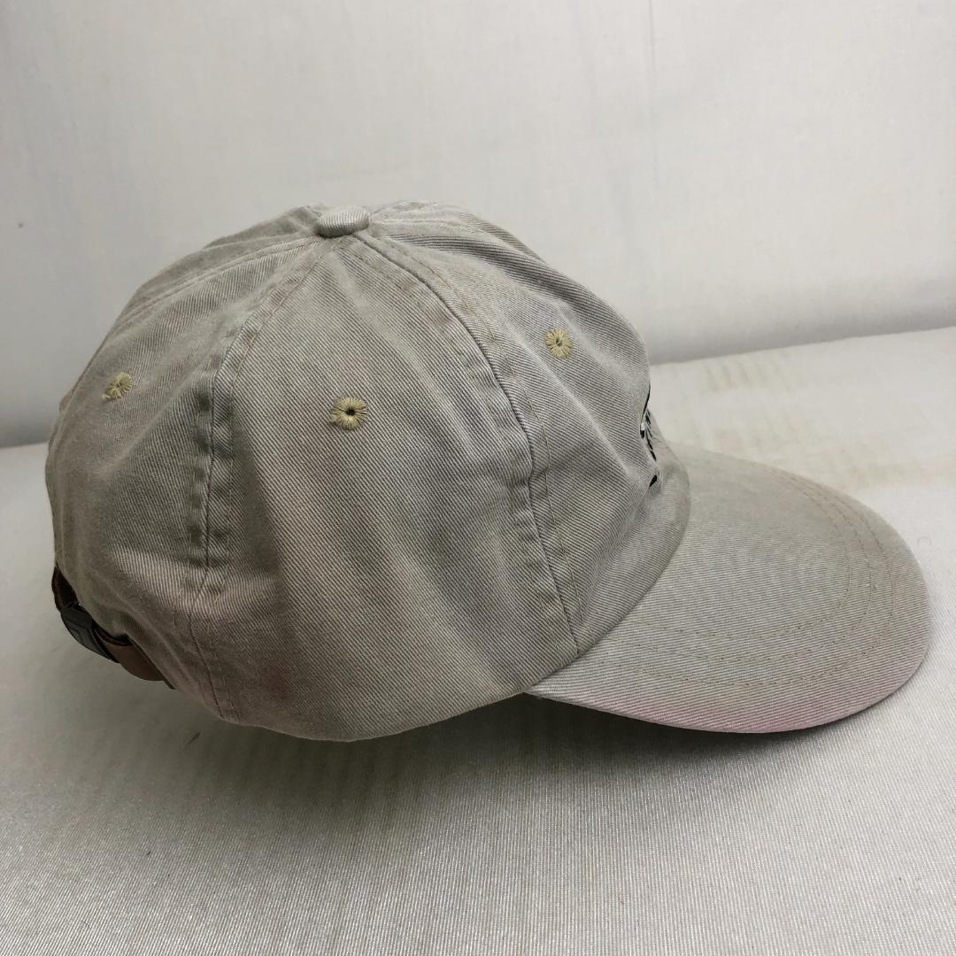 【US古着】キャップ　6パネルキャップ　刺ロゴ　OL　OLD LUTHERAN ビンテージキャップ　グレー　灰色　エンブレム_画像4