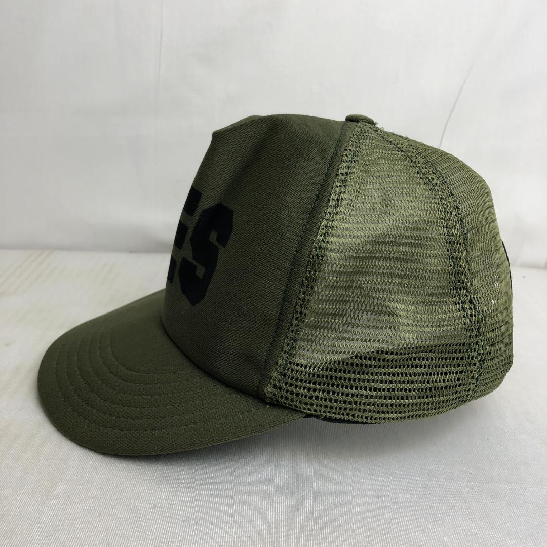【アメリカ製】US古着　キャップ　メッシュキャップ　トラッカーキャップ　CES ビンテージキャップ　デカロゴ　企業ロゴ　企業物_画像3