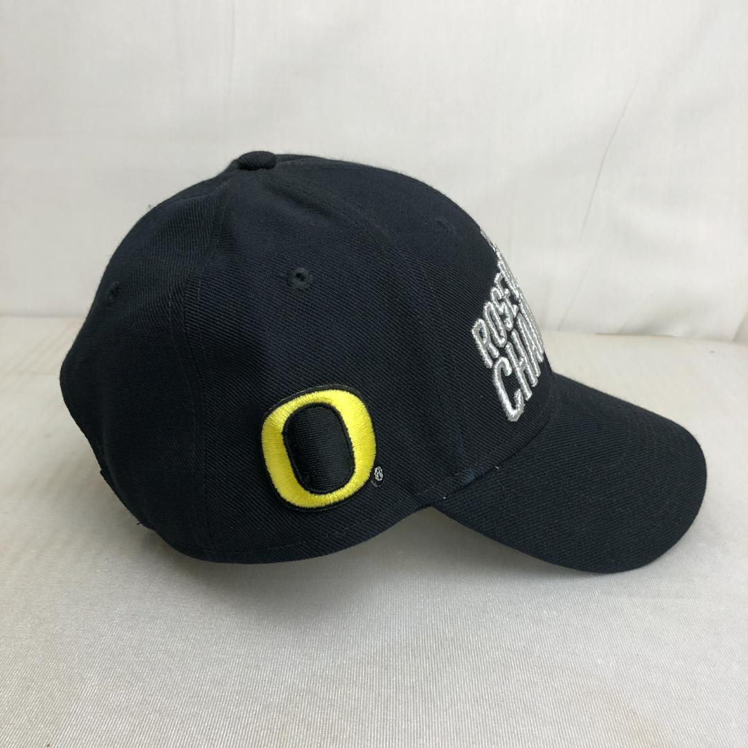 【US古着】キャップ　6パネルキャップ　NIKE　ROSE BOWL GAME オレゴン大学　ペースボールキャップ　刺繍ロゴ　チームロゴ　ナイキ_画像4