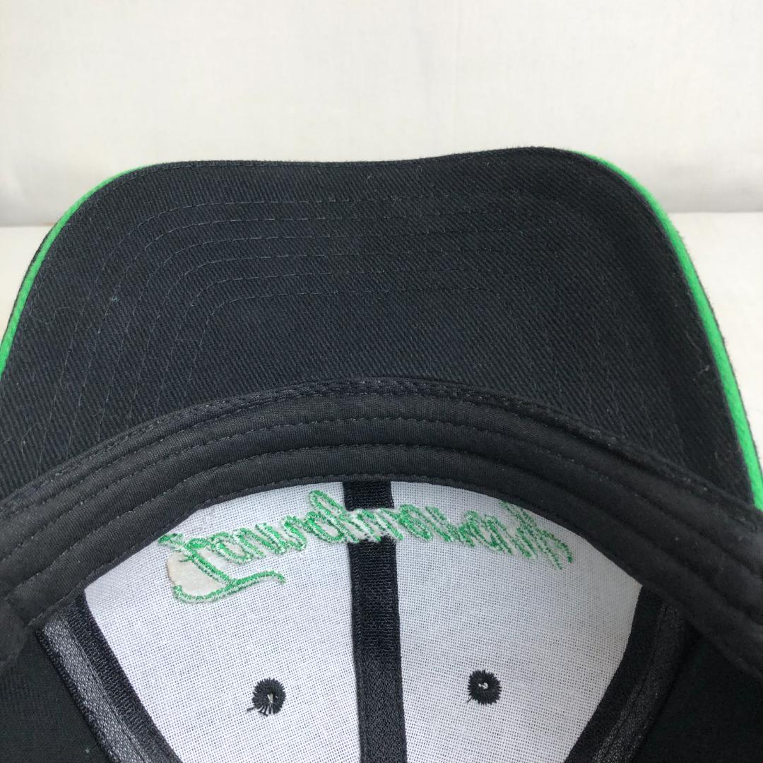 【US古着】キャップ　6パネルキャップ　刺ロゴ　Tanqueray　ブラック　黒　企業ロゴ　ビンテージキャップ_画像8