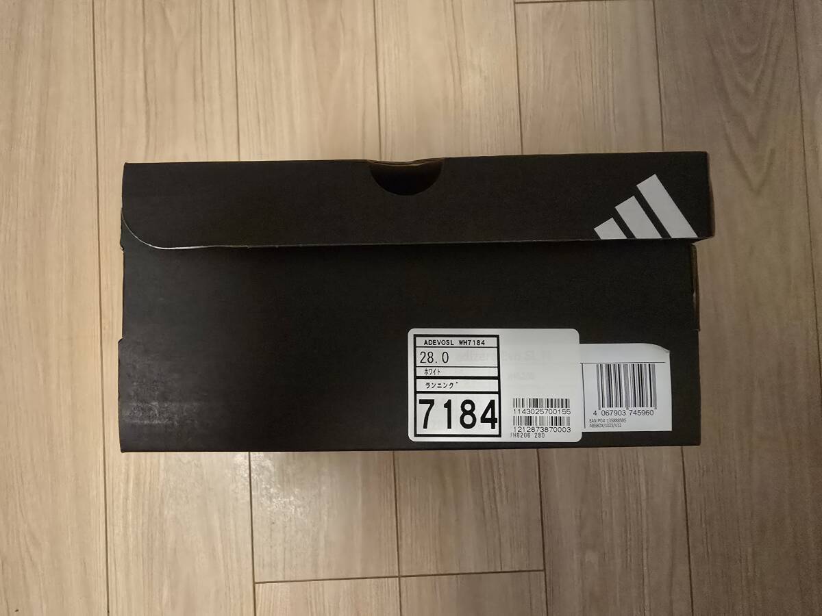  новый товар ADIDAS ADIZERO EVO SL Adi Zero Evo мужской спортивные туфли белый US10 28cm Adidas 2025 год покупка 