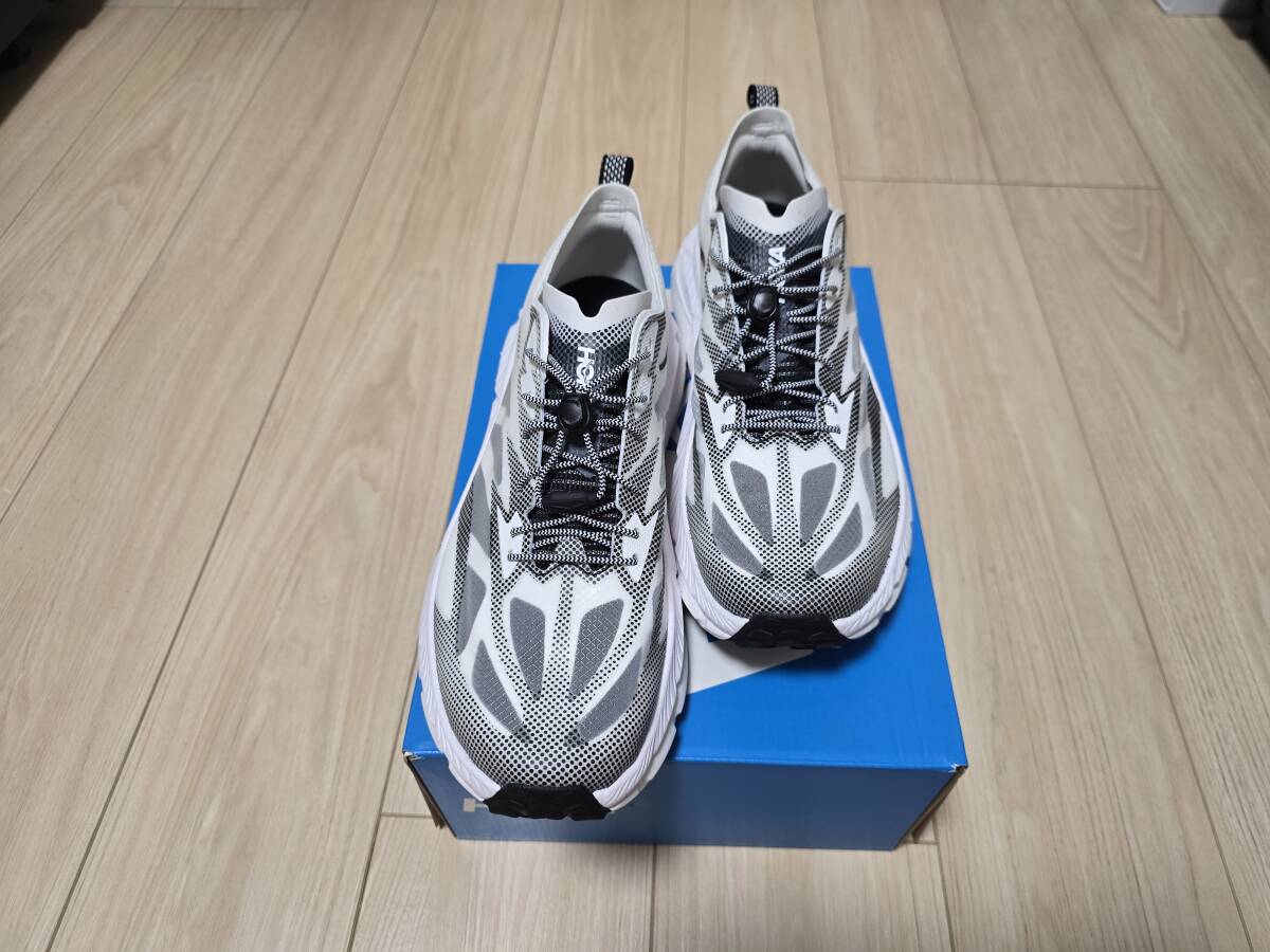 2025 год 9 месяц покупка один раз только использование очень красивый товар HOKA ONE ONE ho kao Neo neMAFATE SPEED 4 LITE TS белый серый US10 28