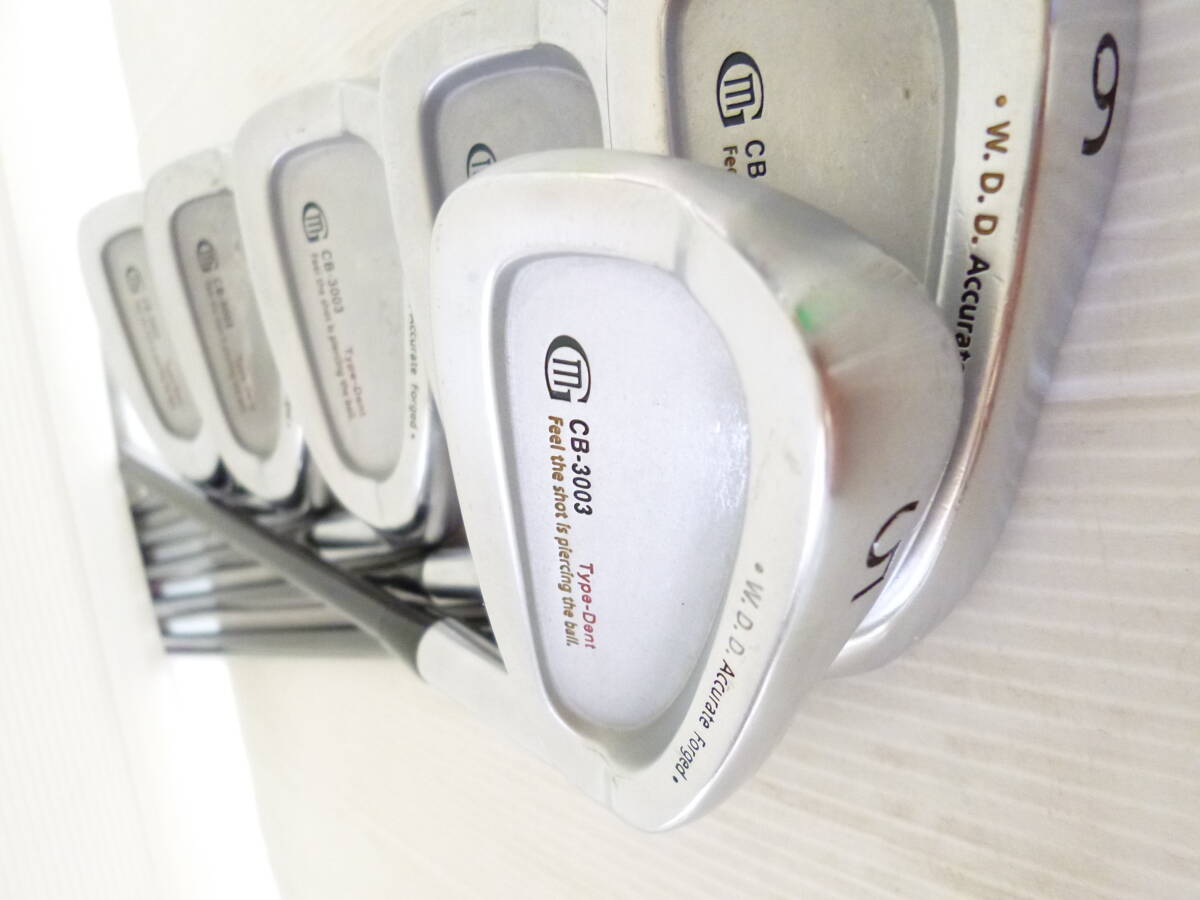 シリーズ最新モデル!!! ◆◆ 三浦技研 CB-3003 FORGED フジクラ ランバックス Sフレックス ◆◆ 5#-Pw 6本セット_画像1