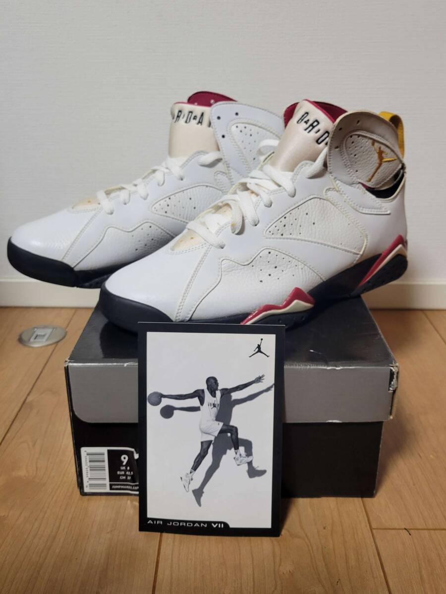 NIKE воздушный Jordan AJ7 RETRO[CARDINAL] Cardinal DUNK SB Nike сила Dunk air max zoom 