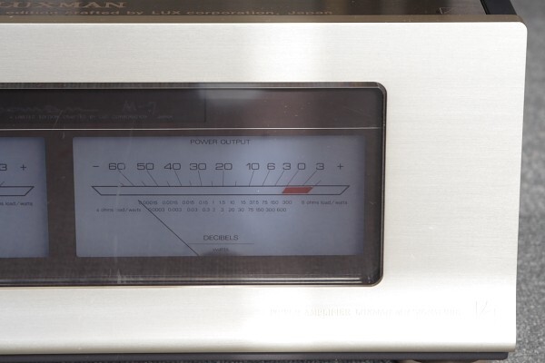Luxman M-7i ステレオパワーアンプ_画像8