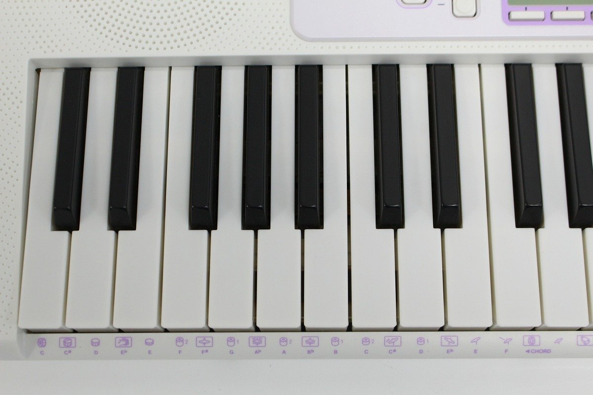 CASIO カシオ LK-315 光ナビゲーションキーボード 61鍵 電子ピアノ 鍵盤楽器 2020年製 11-E048/1/160_画像9
