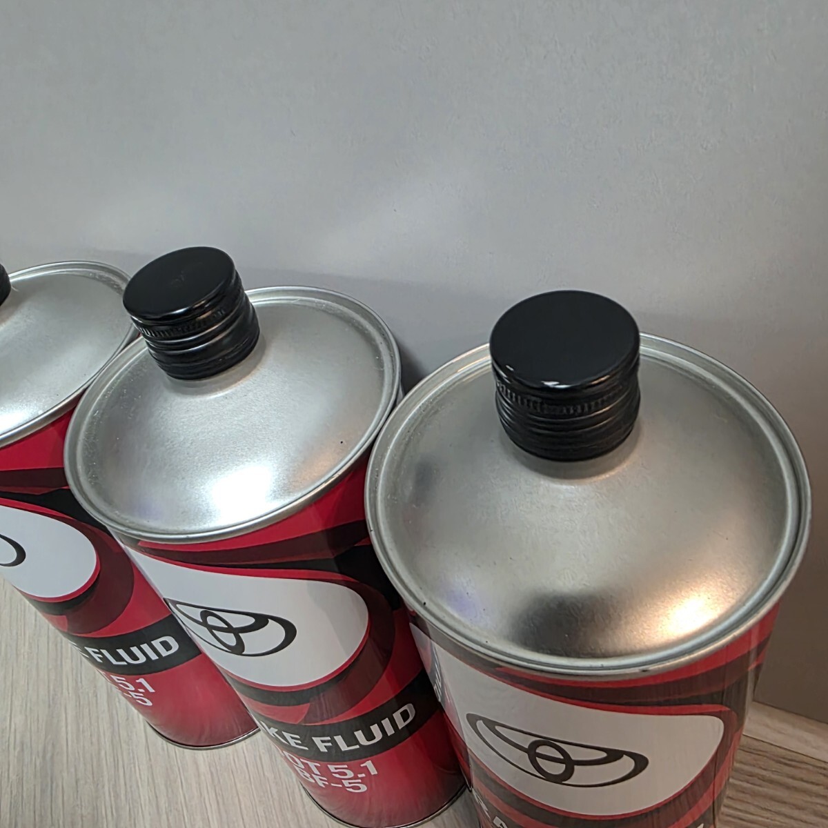 【3本セット】トヨタ純正　ブレーキフルード　DOT5.1　BF-5　08882-00291　1L×3_画像2