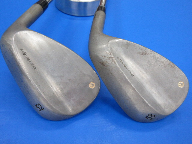 2本セット◆エポン TOUR WEDGE タイプM MUKU(2023)ノーメッキ (52,58度) モーダスModus3ツアー115(S) ツアーウエッジムク_画像1