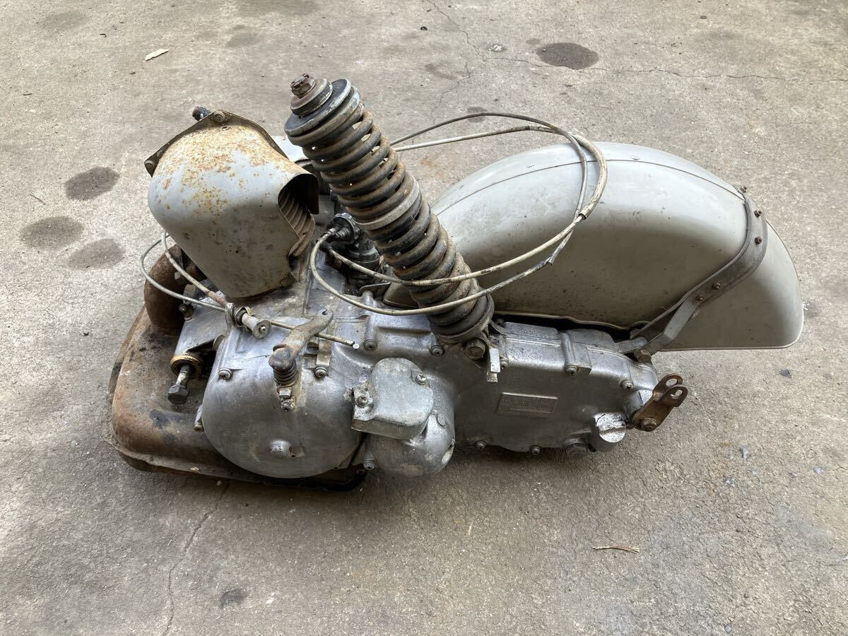 ラビットS301 実働エンジン　3速　キャブマフラーリアサス付_画像1