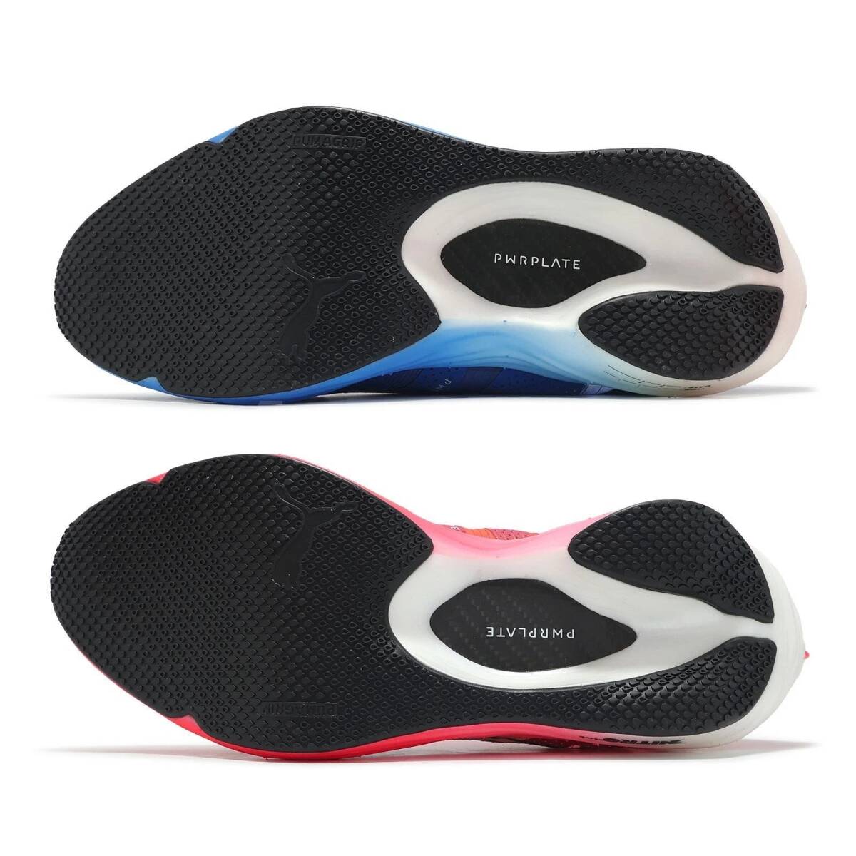 プーマ 25.5cm ファストフォワード ニトロ エリート 税込定価31900円 ブルー レッド PUMA FAST-FWD NITRO ELITE ランニング スニーカー_画像4