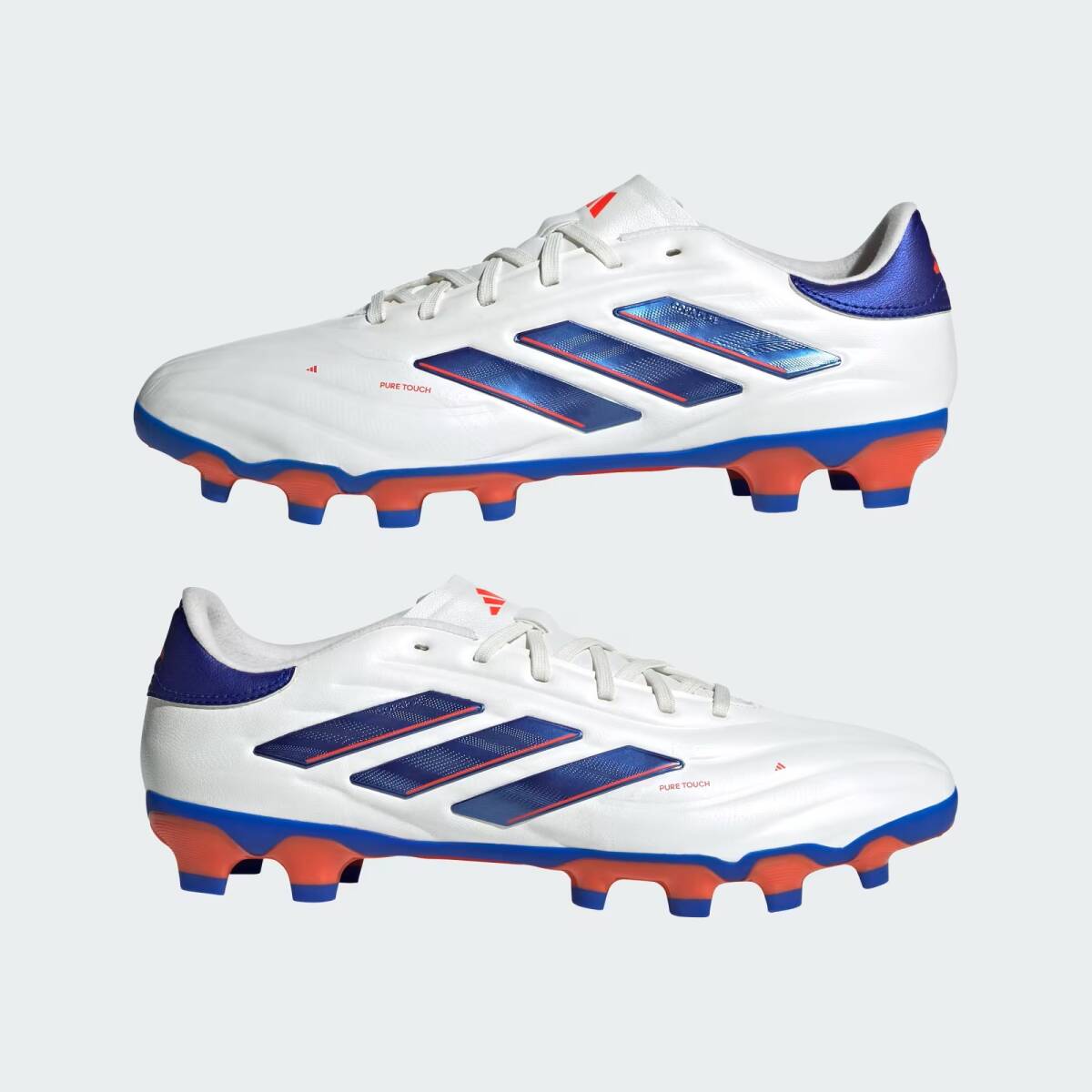 アディダス コパ ピュア 2 プロ 27cm 税込定価15400円 ホワイト adidas COPA PURE 2 PRO HG/AG サッカースパイク 土 人工芝 白 ②_画像2