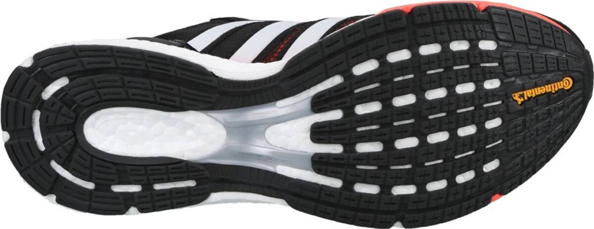 アディダス 29.5cm アディゼロ ボストン ブースト 税込定価14300円 ブラック オレンジ adidas adizero Boston boost ランニング ①_画像6