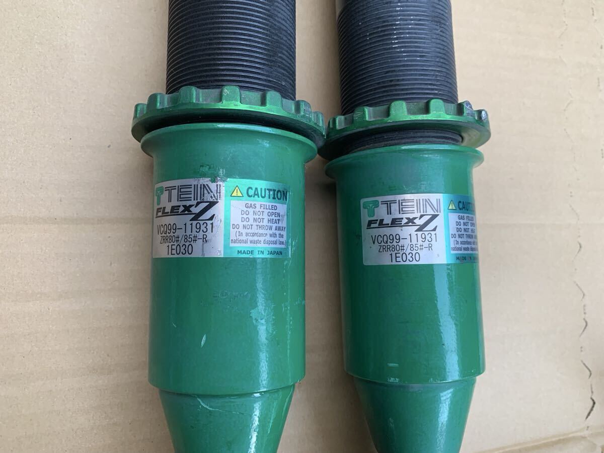 TEIN 車高調 FLEX Z フレックスZ フルタップ テイン 80 ヴォクシー ノア ZRR80 ZWR80_画像6