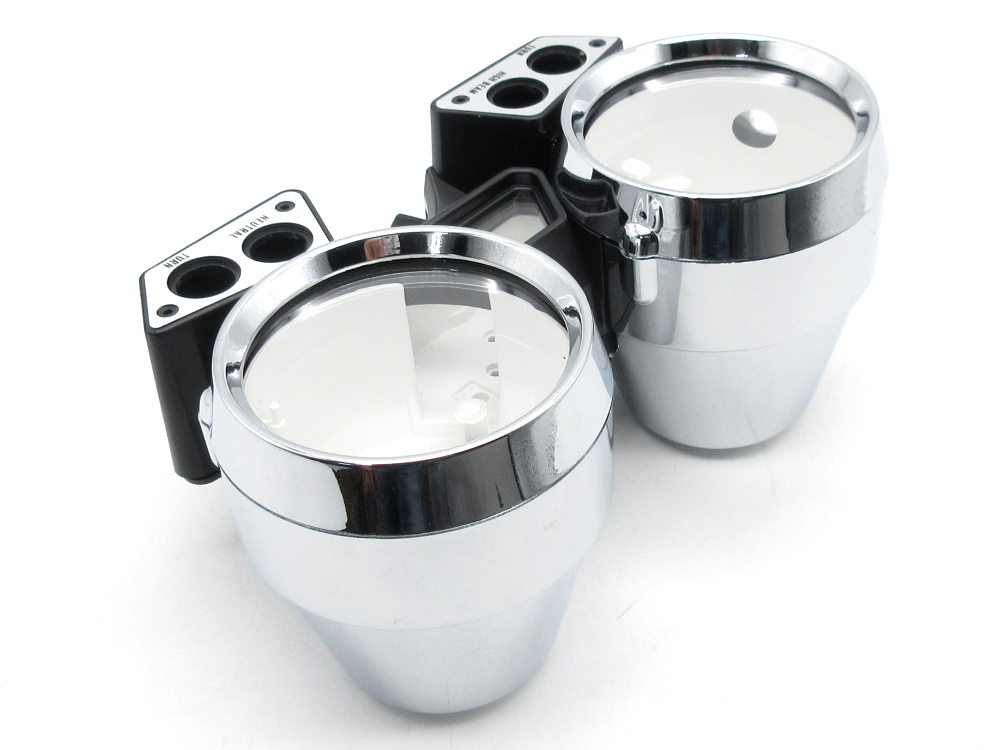 ヤマハ純正互換タイプ メーターケースセット◆新品 メーターカバー スピードメーター '95-'97 XJR400 XJR400R 4HM3 4HM4 4HM6 4HM7_画像3