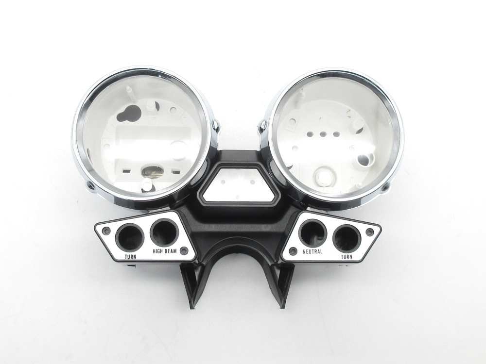 ヤマハ純正互換タイプ メーターケースセット◆新品 メーターカバー スピードメーター '95-'97 XJR400 XJR400R 4HM3 4HM4 4HM6 4HM7_画像4