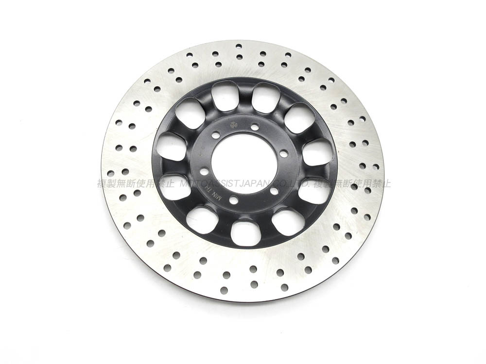 RZ350 XJ400 XJ400Dドリルド ディスクローター フロント 左右2枚組 / YAMAHA 4U0 4G0_画像5