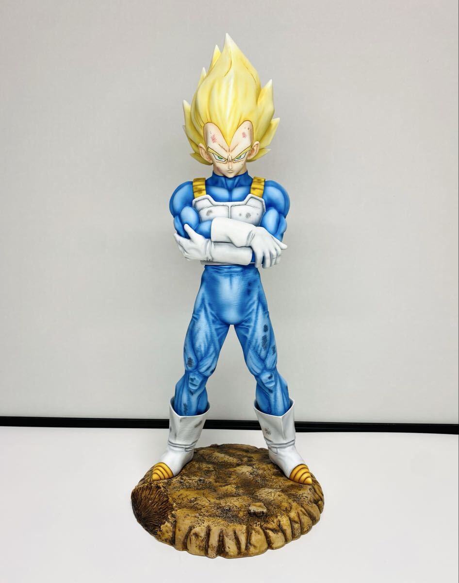 ドラゴンボール 超サイヤ人 ベジータ SMSP リペイント フィギュア 鳥山明 一番くじ 漫画 dragon ball figure repaint vegeta_画像2
