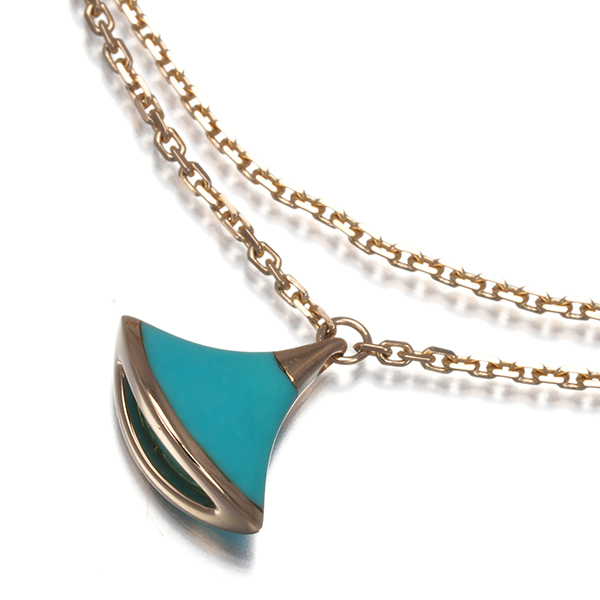 ブルガリ ブレスレット ターコイズ トルコ石 ディーヴァドリーム K18PG BLJ_画像2