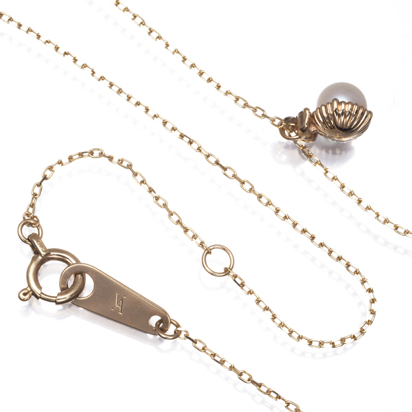  Vendome колье жемчуг жемчуг 4.4mm diamond бриллиант K10YG BLJ/GENJ